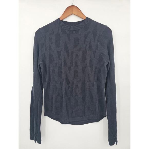 Nike Running Division Women's M Black Knit Running Wool Blend Mid Layer NWT - Picture 1 of 8